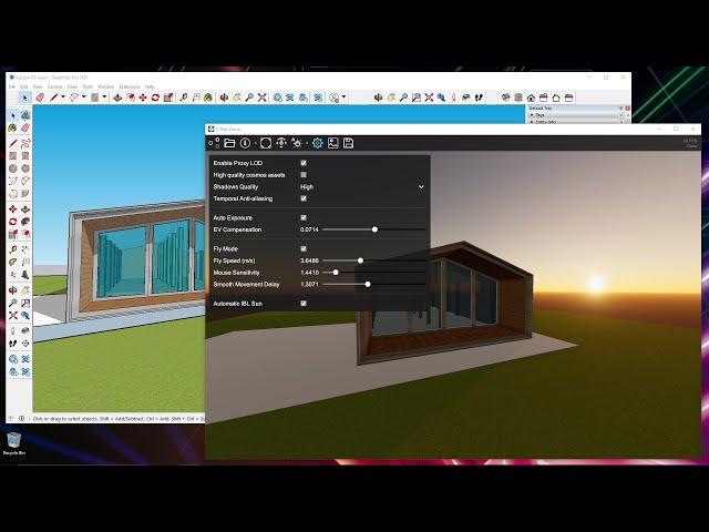 VRAY Sketchup Videocourse - 03 - Creating Interactive and Real Time Rendering with Vray Vision