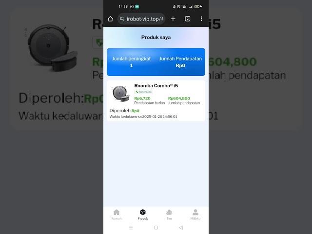 INVESTASI IROBOT VIP TOP ADA FREE BUAT INVESTASI 0% SEPERTI PIMCOM