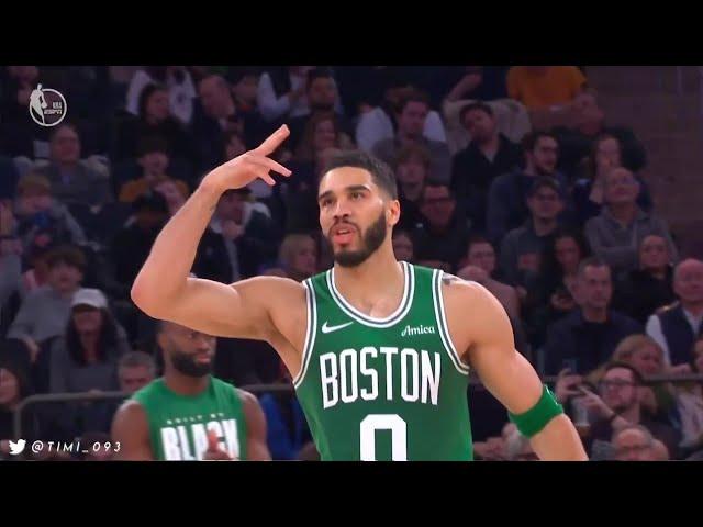 Jayson Tatum Highlights vs New York Knicks (40 pts, 6 reb, 4 ast) | 2024-25 NBA Season