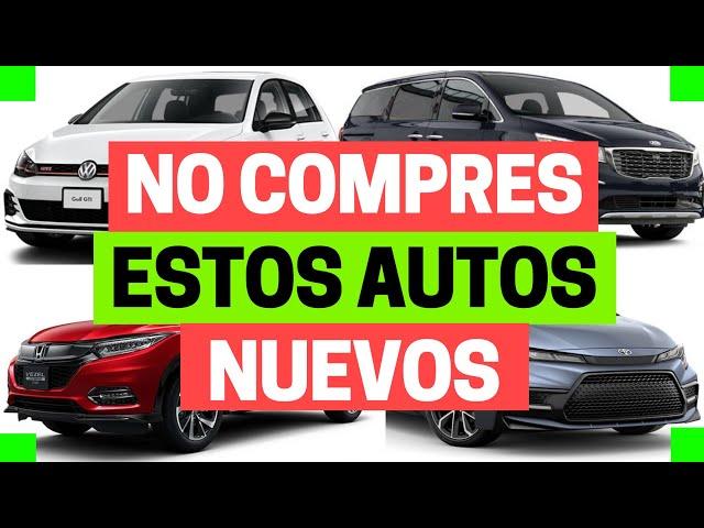 NO compres estos autos NUEVOS, mejor USADOS | Motoren Mx