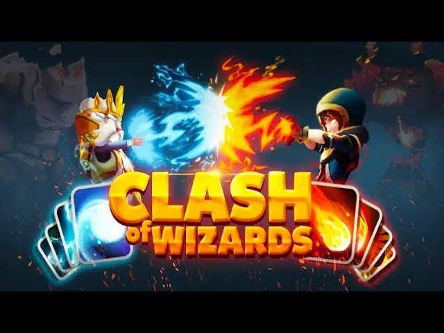 Clash of Wizards - Epic Magic Duel Android Gameplay (REAL TIME Multiplayer )