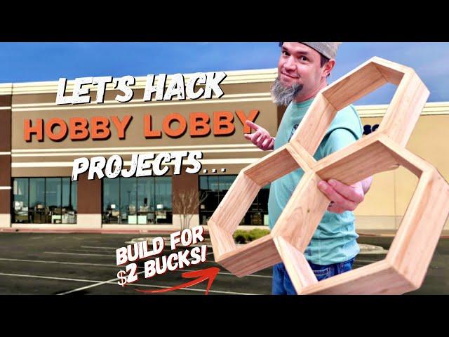 6 Hobby Lobby Woodworking Projects  - Low Cost High Profit - Make Money Woodworking (Episode 15)