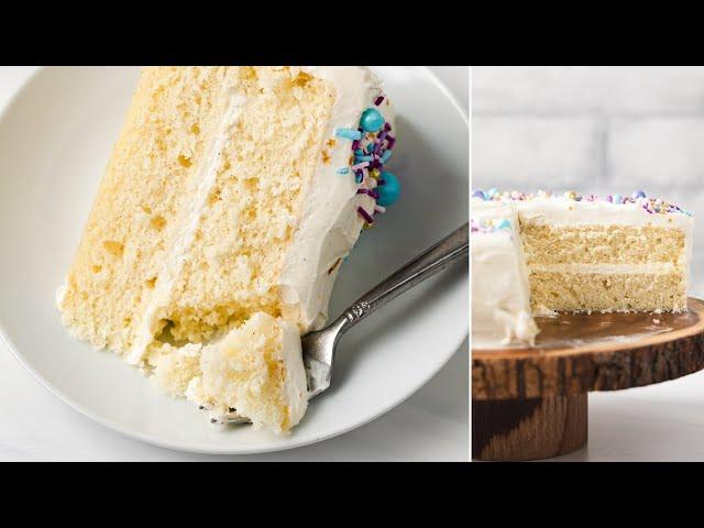 Moist Vanilla Cake