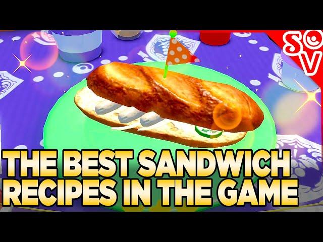 The ULTIMATE Sandwich Guide! How to Make the BEST Recipes in Pokemon Scarlet and Violet