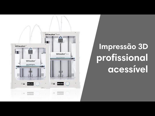 Ultimaker 3  - Impressora 3D profissional e acessível