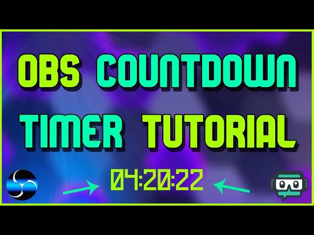 How To Add a Countdown Timer to OBS Studio [2023] - Fast & Easy