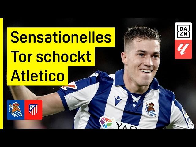 Wahnsinns-Tor von Sucic kostet Atletico den Sieg: Real Sociedad - Atletico | LaLiga | DAZN