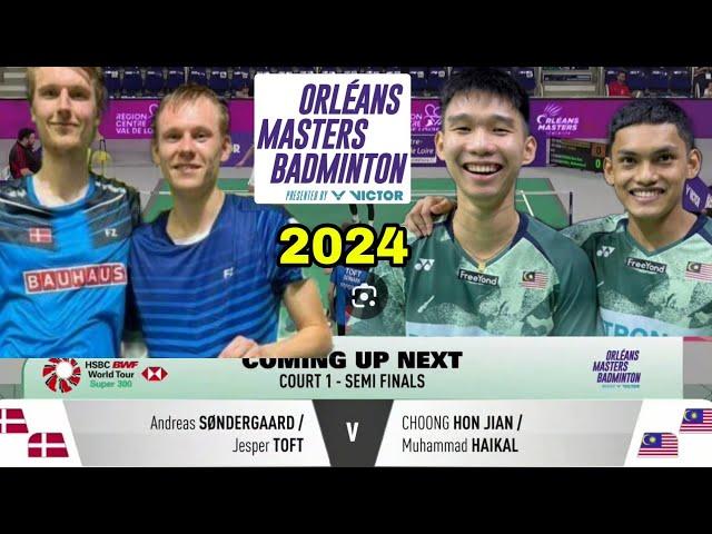 MANTAP! Muhammad HAIKAL/CHOONG HON JIAN Mara Ke FINAL Orleans Masters 2024