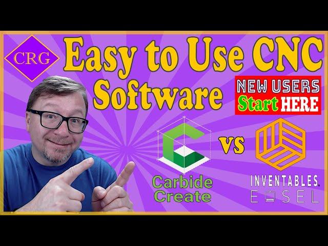 Two easy to use CNC software for beginners