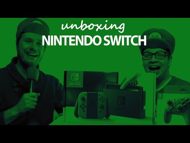 GamerGeeks Unboxing - Nintendo Switch