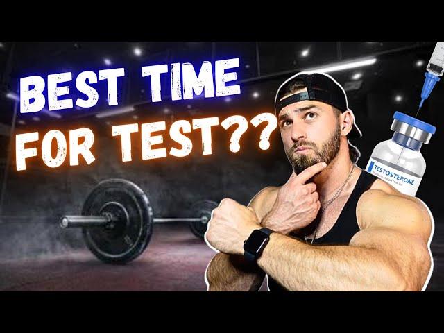 BEST TIME OF DAY FOR TESTOSTERONE INJECTION || What time should I administer my test??