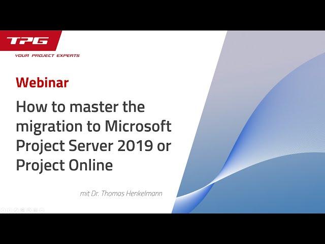 How to master the migration to Microsoft Project Server 2019 or Project Online