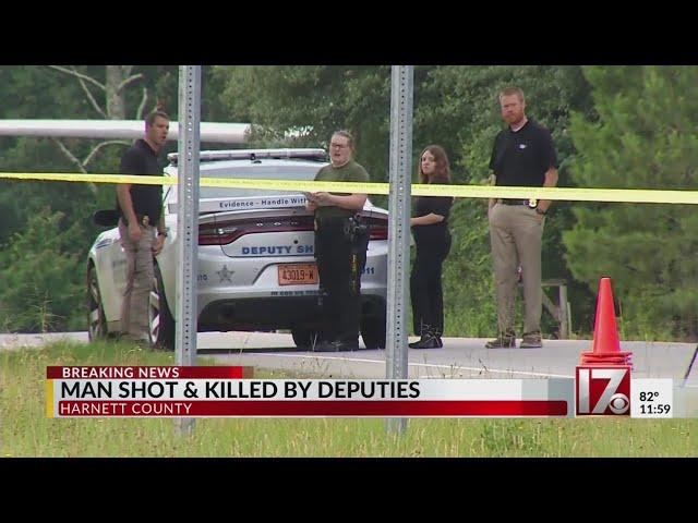 Man shot and killed by Harnett County deputies