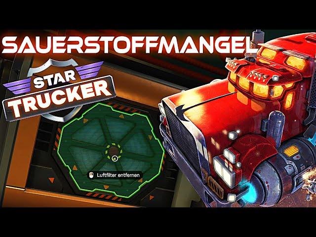 Sauerstoffmangel im All Star Trucker deutsch german gameplay