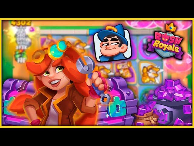 RUSH ROYALE | ОТКРЫТИЕ ГЕРОЙСКИХ СУНДУКОВ | ИГРА С ГАЙКОЙ