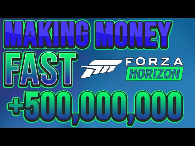 How To Make Money FAST - Forza Horizon 4