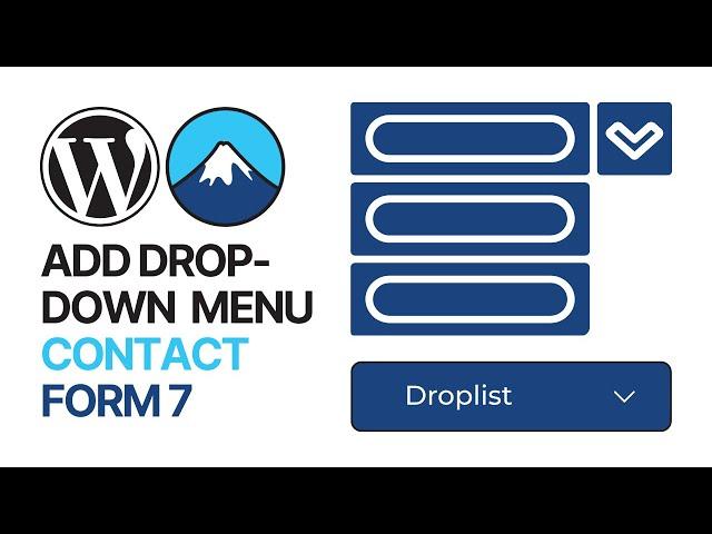 How To Add a Drop-Down Option Menu in Contact Form 7 WordPress Plugin? 