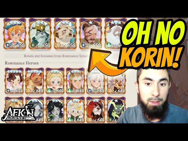 Korin Is Still At ONE STAR! Account Review - Arena, Dream Realm, Wish List! AFK Journey