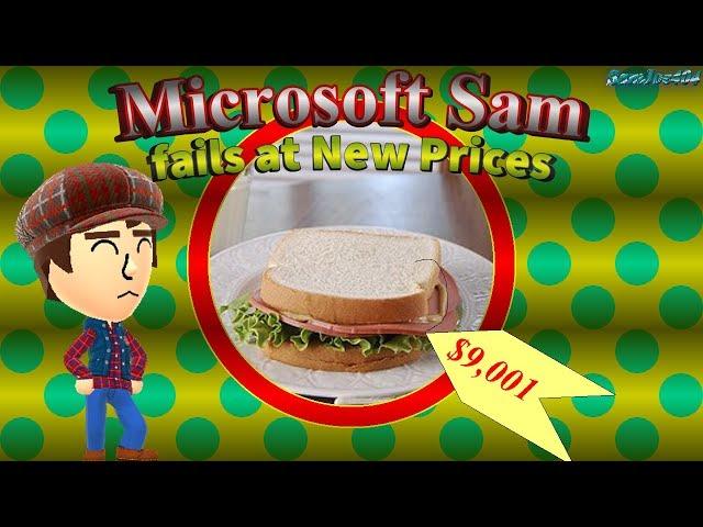 Microsoft Sam fails at New Prices (Black Friday 2019)