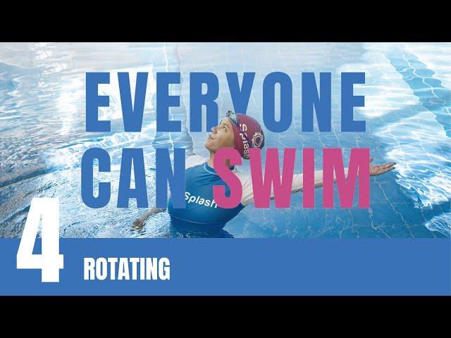 LEARN TO SWIM | Ep.4 Rotating | Freestyle rotations, how to rotate body for beginner swimmers