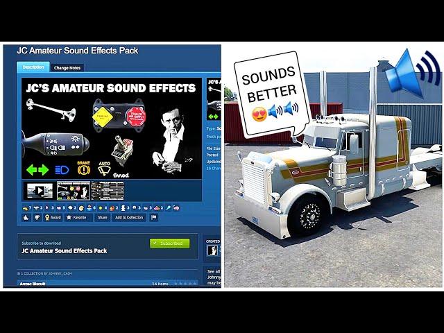 Top Best SOUND MODS For American Truck Simulator