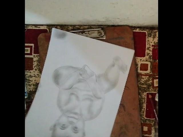 baby boy sketch by #Niya art's