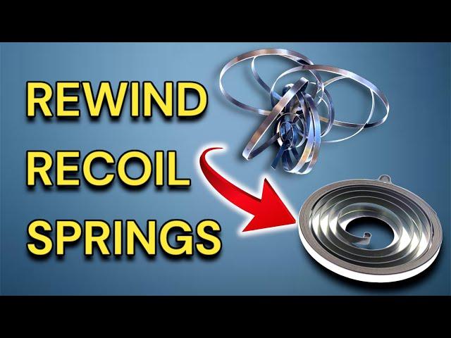 REWIND YOUR RECOIL SPRINGS THE EASY WAY!