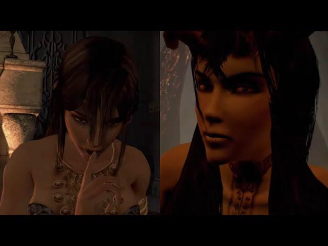 Dark Messiah Might & Magic: Xana and Leanna Romance/Flirting