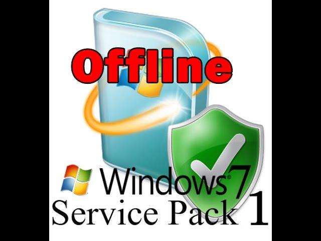 How to Install Service Pack 1 (SP1) Update Offline Installer on Windows 7 x32 x64