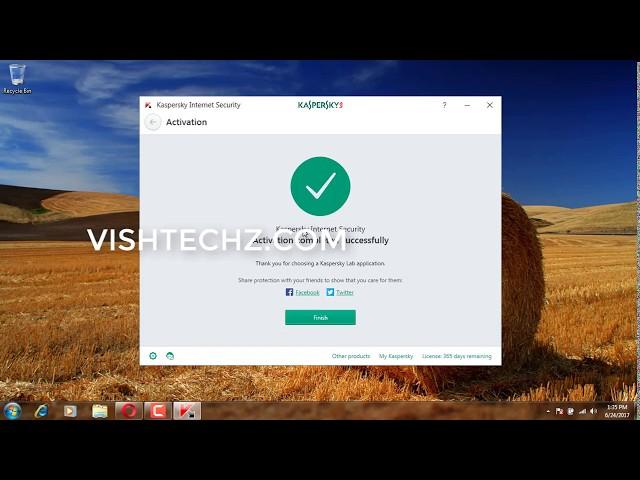 Kaspersky Internet Security 2017 Activation Code Key Proof September 2017