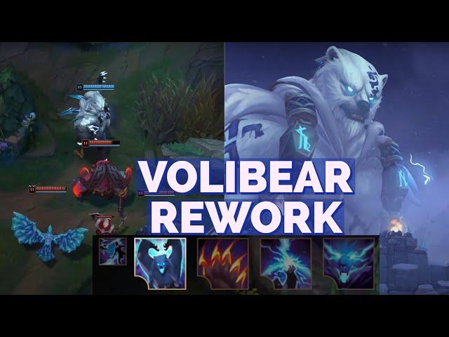 VOLIBEAR ABILITIES - REWORK - LEAGUE OF LEGENDS