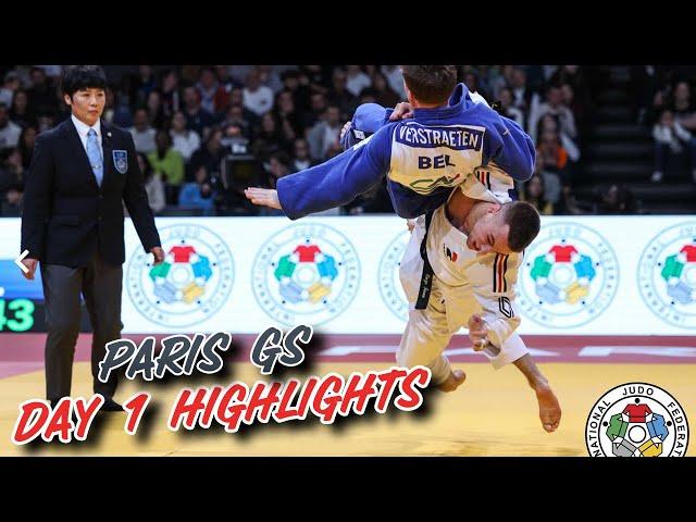 Paris Judo Grand Slam 2025 - DAY 1 Highlights!