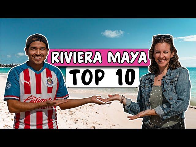 TOP 10 Places to visit in The RIVIERA MAYA - More than just Cancun? 