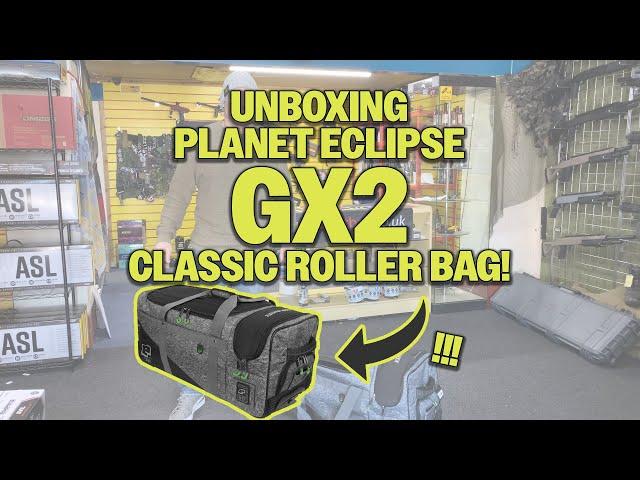 Unboxing the Planet Eclipse Roller Bag! (GX2 Classic Bag)