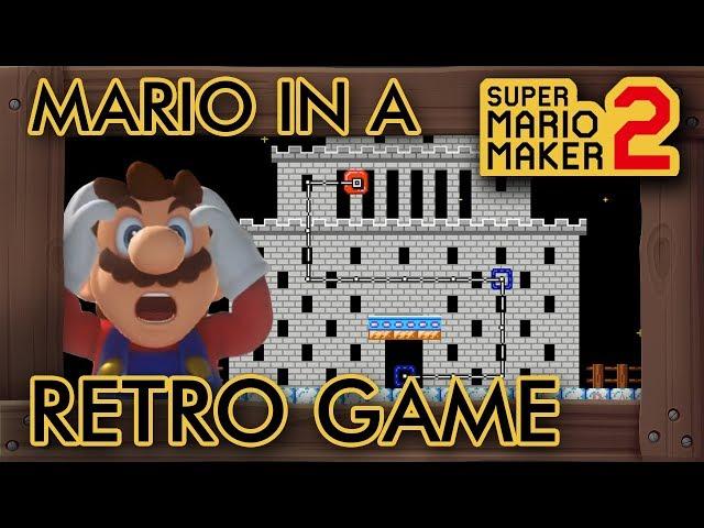 Super Mario Maker 2 - A Full Retro Game in One Level?