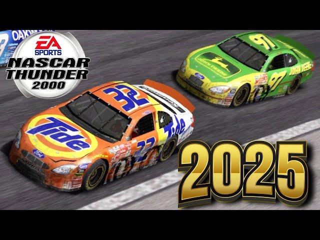 NASCAR Thunder 2000 In 2025! (NASCAR 25 Please Come Soon)