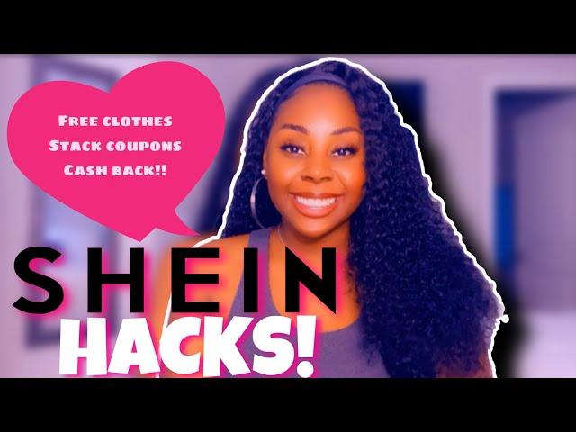 #SHEIN HACKS! Watch Before You Shop |*FREE Clothes, Stack Coupons, Cash Back + MORE! | Lauren Chanel