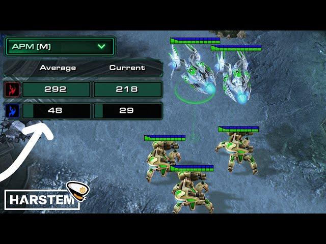 StarCraft II Grandmaster with LESS Than 100 APM