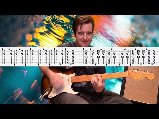 John Mayer - Covered In Rain live AGT - Guitar lesson with TAB