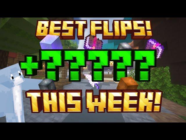 BEST BAZAAR FLIPS of this week! Bazaar Flipping Hypixel Skyblock!