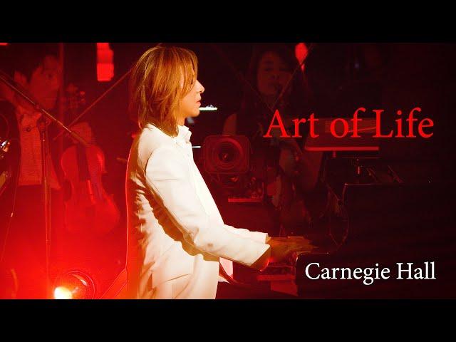 YOSHIKI LIVE at Carnegie Hall  "Art of Life" composed by YOSHIKI