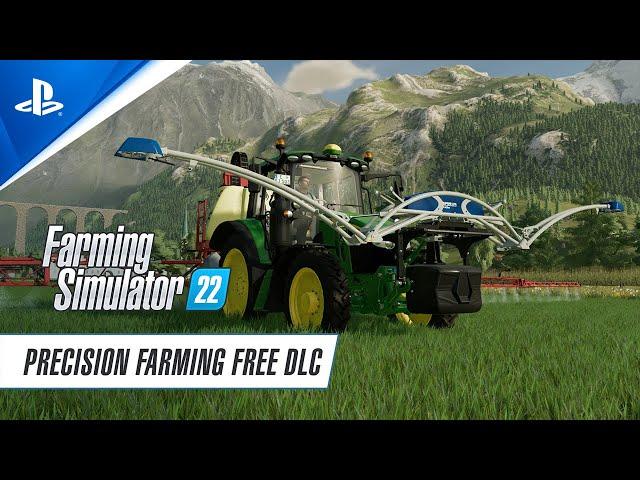 Farming Simulator 22 - Precision Farming DLC Trailer | PS5, PS4