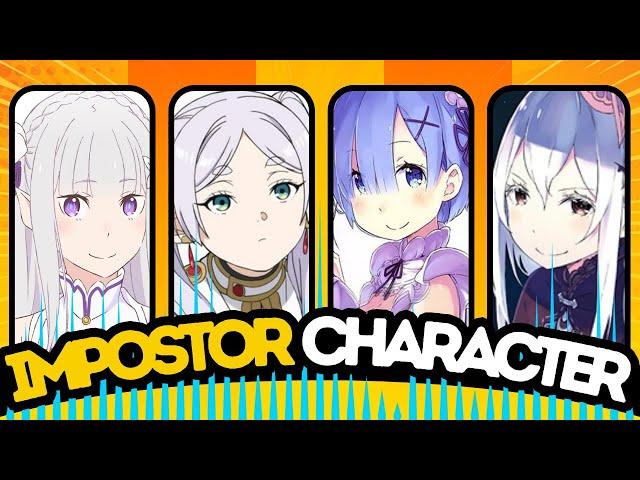  Find the IMPOSTOR Anime Character  ANIME QUIZ