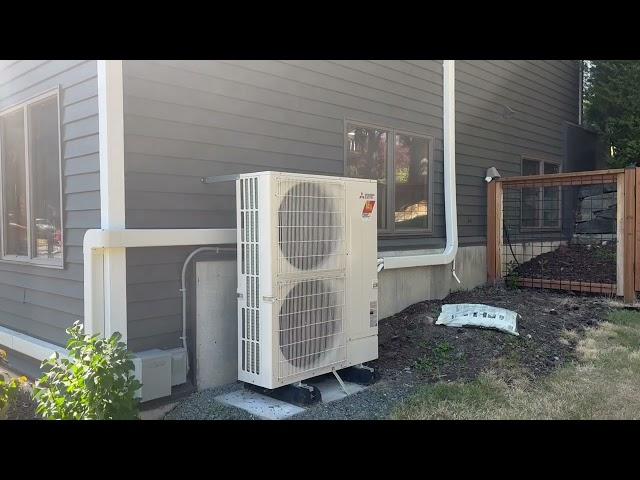 Mitsubishi 5 zone Hyper heat Ducted/Ductless Minisplit system