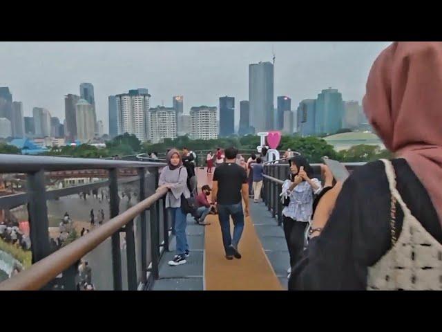 Jembatan Yang Lagi Viral di Jakarta Part 2 Senayan Park Walksky (ig Story cocok nih) Cek Full Video