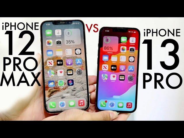 iPhone 13 Pro Vs iPhone 12 Pro Max In 2024! (Comparison) (Review)