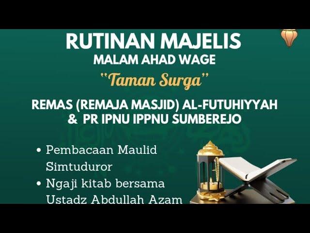 TAMAN SURGA - IPNU IPPNU Sumberejo [20 Juli 2024]