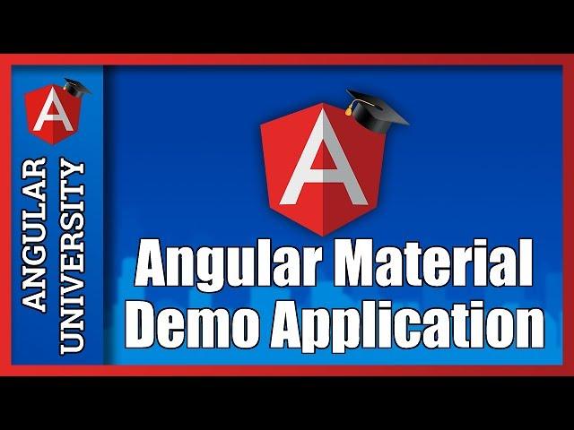  Angular Material Design - Tutorial For Running the Official Demo App Using The Angular CLI