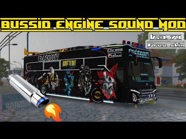 BUSSID ENGINE SOUND MOD VS3. 7.1 /FREE SKIN AND MOD IN DESCRIPTION 