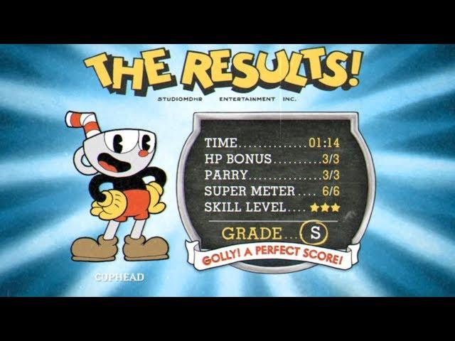 Cuphead -- How to get an S-Rank (Put on a Show Achievement Guide)